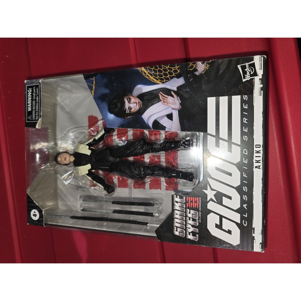 Hasbro G.I. Joe Classified Series Snake Eyes 6" Akiko Action Figure #18#3-345